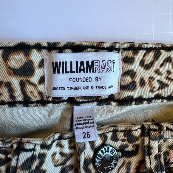 🌟3/$20🌟 William Rast Perfect Skinny Leopard Jeans Sz 26 - Picture 4 of 7
